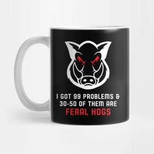 30-50 feral hogs Mug